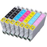 Inkt Maxx Huismerk 7 stuks Epson T0487 inktcartridges