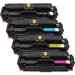 4 stuks HP 410X toner hoge capaciteit (Inkt Maxx Huismerk)