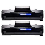 2 stuks HP 106A (W1106A) toner zwart (Inkt Maxx Huismerk)