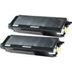 2 stuks Brother TN3170 (TN3130) toner zwart hoge capaciteit (Inkt Maxx Huismerk)