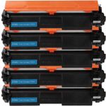 5 stuks HP 30X (CF230X) toner zwart hoge capaciteit (Inkt Maxx Huismerk)