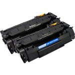 2 stuks HP 49A (Q5949A) toner zwart (Inkt Maxx Huismerk)