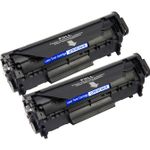 2 stuks Canon FX-10 (0263B002AA) toner zwart (Inkt Maxx Huismerk)