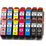 14 stuks Epson 378XL inktcartridges hoge capaciteit (Inkt Maxx Huismerk)