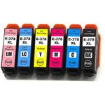 6 stuks Epson 378XL inktcartridges hoge capaciteit (Inkt Maxx Huismerk)