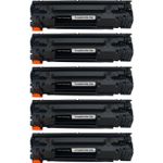 5 stuks HP 78A (CE278A) toner zwart (Inkt Maxx Huismerk)