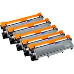 5 stuks Brother TN2320 (TN2310) toner zwart hoge capaciteit (Inkt Maxx Huismerk)