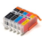 5 stuks Canon PGI-550XL & CLI-551XL inktcartridges hoge capaciteit (Inkt Maxx Huismerk)