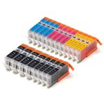 20 stuks Canon PGI-550XL & CLI-551XL inktcartridges hoge capaciteit (Inkt Maxx Huismerk)