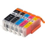 5 stuks Canon PGI-580XXL & CLI-581XXL inktcartridges super hoge capaciteit (Inkt Maxx Huismerk)