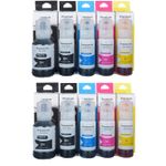 10 stuks Epson 105 / 106 Ecotank (Inkt Maxx Huismerk)