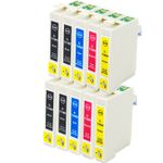 10 stuks Epson T0715 inktcartridges (Inkt Maxx Huismerk)