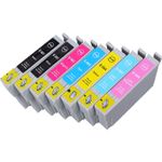 7 stuks Epson T0807 inktcartridges (Inkt Maxx Huismerk)