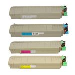 4 stuks Oki C810, C810N, C830, C830N toner (Inkt Maxx Huismerk)