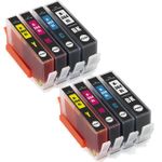 8 stuks HP 364XL inktcartridges hoge capaciteit (Inkt Maxx Huismerk)