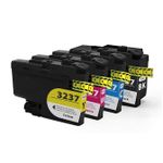 4 stuks Brother LC3237 inktcartridges super hoge capaciteit (Inkt Maxx Huismerk)