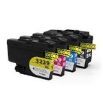 4 stuks Brother LC3239 inktcartridges ultra hoge capaciteit (Inkt Maxx Huismerk)