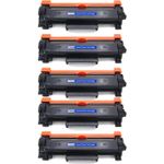 5 stuks Brother TN2420 toner zwart hoge capaciteit (Inkt Maxx Huismerk)