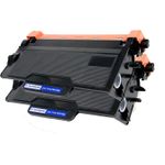 2 stuks Brother TN3480 toner zwart hoge capaciteit (Inkt Maxx Huismerk)