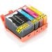 Inkt Maxx Huismerk 4 stuks HP 934XL & 935XL inktcartridges hoge capaciteit