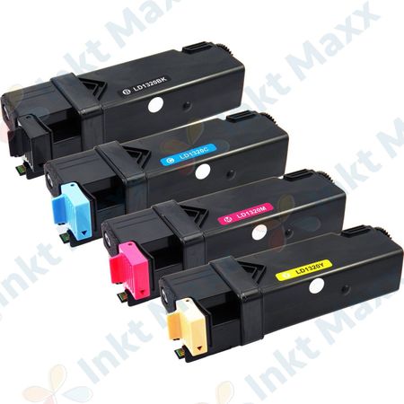 4 stuks Dell 1320c toner hoge capaciteit (Inkt Maxx Huismerk)