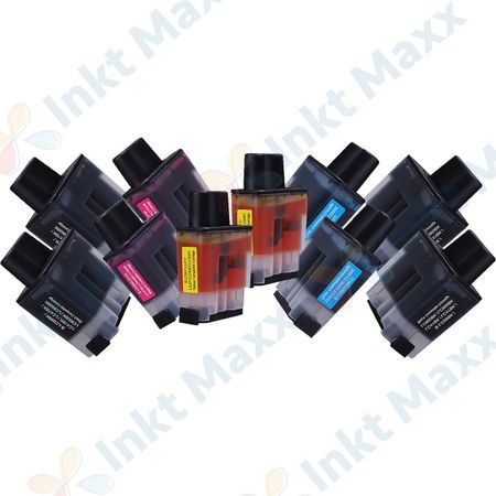 Inkt Maxx Huismerk 10 stuks Brother LC900 inktcartridges