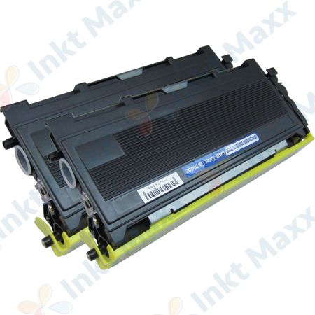 Inkt Maxx Huismerk 2 stuks Brother TN2000 toner zwart