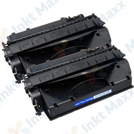 2 stuks Canon CRG 719 H toner zwart hoge capaciteit (3480B002) (Inkt Maxx Huismerk)