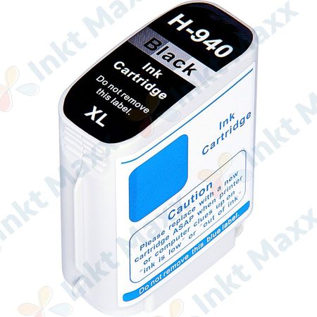 HP 940XL (C4906AE) inktcartridge zwart hoge capaciteit (Inkt Maxx Huismerk)