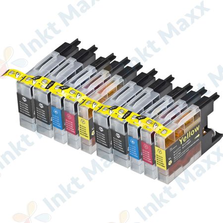 Inkt Maxx Huismerk 10 stuks Brother LC1280XL inktcartridges