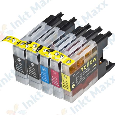 Inkt Maxx Huismerk 5 stuks Brother LC1280XL inktcartridges