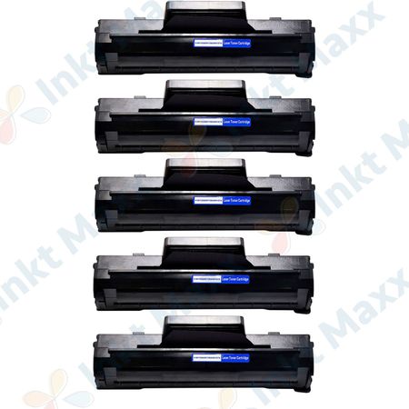 5 stuks HP 106A (W1106A) toner zwart (Inkt Maxx Huismerk)