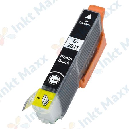 Epson 26XL inktcartridge foto zwart hoge capaciteit (Inkt Maxx Huismerk)