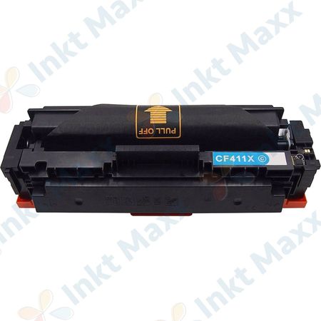 HP 410X (CF411X) toner cyaan hoge capaciteit (Inkt Maxx Huismerk)