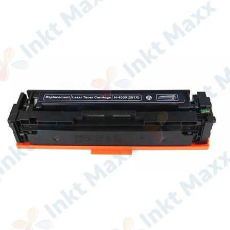 HP 201X (CF400X) Toner Zwart hoge capaciteit (Inkt Maxx Huismerk)