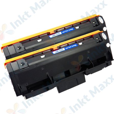 2 stuks Samsung MLT-D116L toner zwart hoge capaciteit (Inkt Maxx Huismerk)