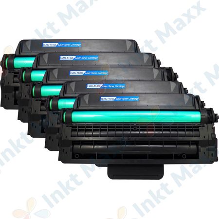 5 stuks Samsung MLT-D103L toner zwart hoge capaciteit (Inkt Maxx Huismerk)