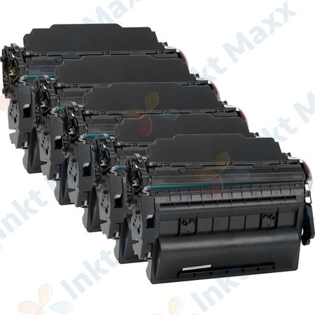 5 stuks HP 87X (CF287X) toner zwart hoge capaciteit (Inkt Maxx Huismerk)