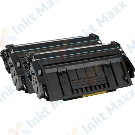 2 stuks HP 87A (CF287A) toner zwart (Inkt Maxx Huismerk)