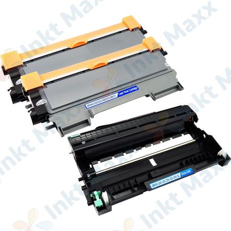 Inkt Maxx Huismerk 3 stuks Brother TN2220 / DR2200 toner & drum hoge capaciteit