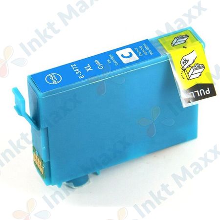 Epson 34XL inktcartridge cyaan hoge capaciteit (Inkt Maxx Huismerk)