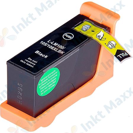 Lexmark 100XL (14N1068E) inktcartridge zwart hoge capaciteit (Inkt Maxx Huismerk)