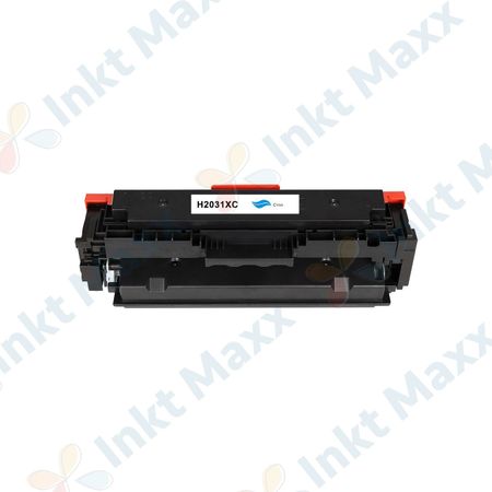 HP 415X (W2031X) toner cyaan hoge capaciteit (Inkt Maxx Huismerk)