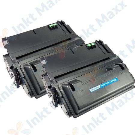 2 stuks HP 45A (Q5945A) toner zwart (Inkt Maxx Huismerk)