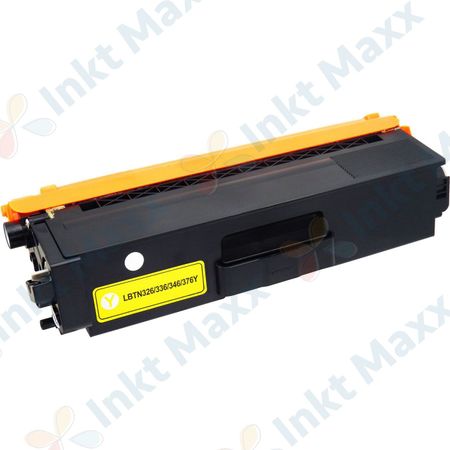 Inkt Maxx Huismerk Brother TN326Y (TN321Y) toner geel hoge capaciteit