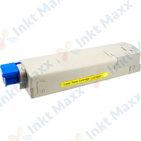 OkiData C5650 / C5750 (43872305) toner geel hoge capaciteit (Inkt Maxx Huismerk)