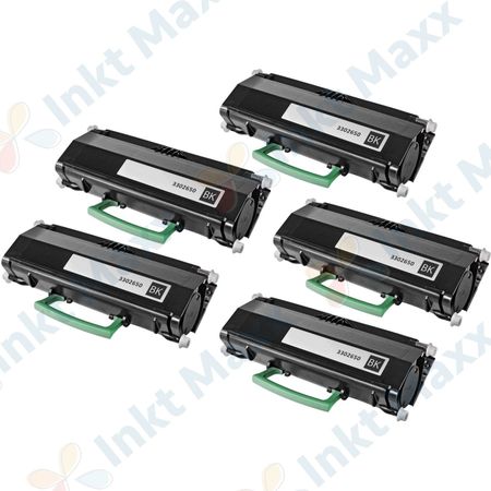 5 stuks Dell 593-10335 (PK941) toner zwart hoge capaciteit (Inkt Maxx Huismerk)