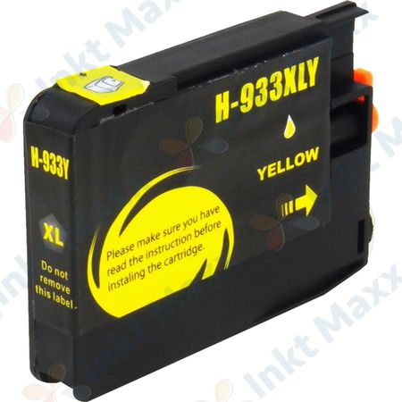 HP 933XL (CN056AE) inktcartridge geel hoge capaciteit (Inkt Maxx Huismerk)