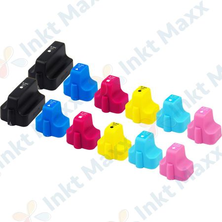 12 stuks HP 363 XL inktcartridges hoge capaciteit (Inkt Maxx Huismerk)