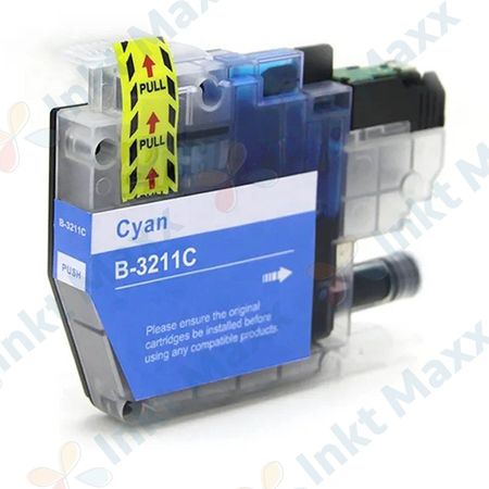 Brother LC3211C inktcartridge cyaan hoge capaciteit (Inkt Maxx Huismerk)